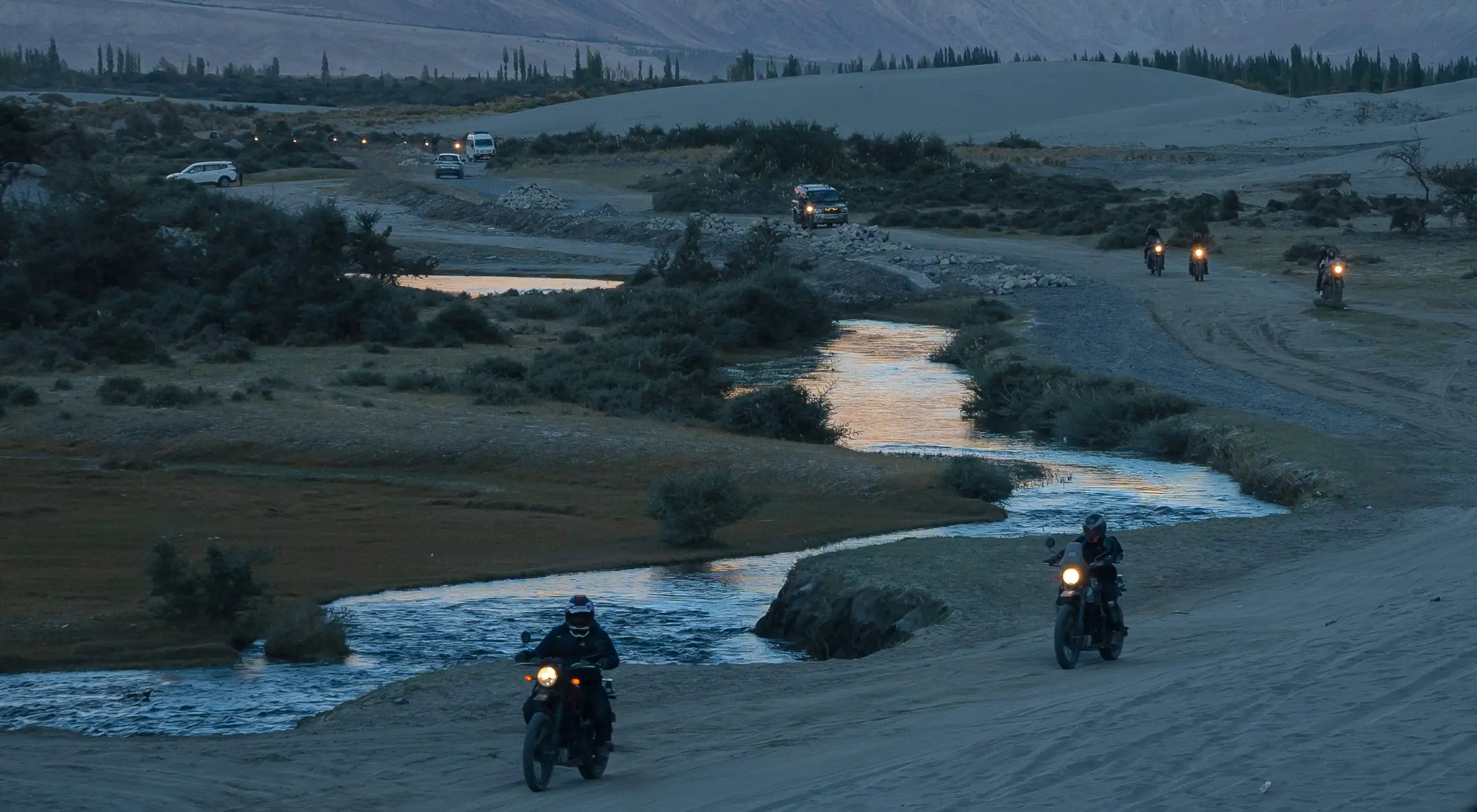 A ride in Simulated Terrain